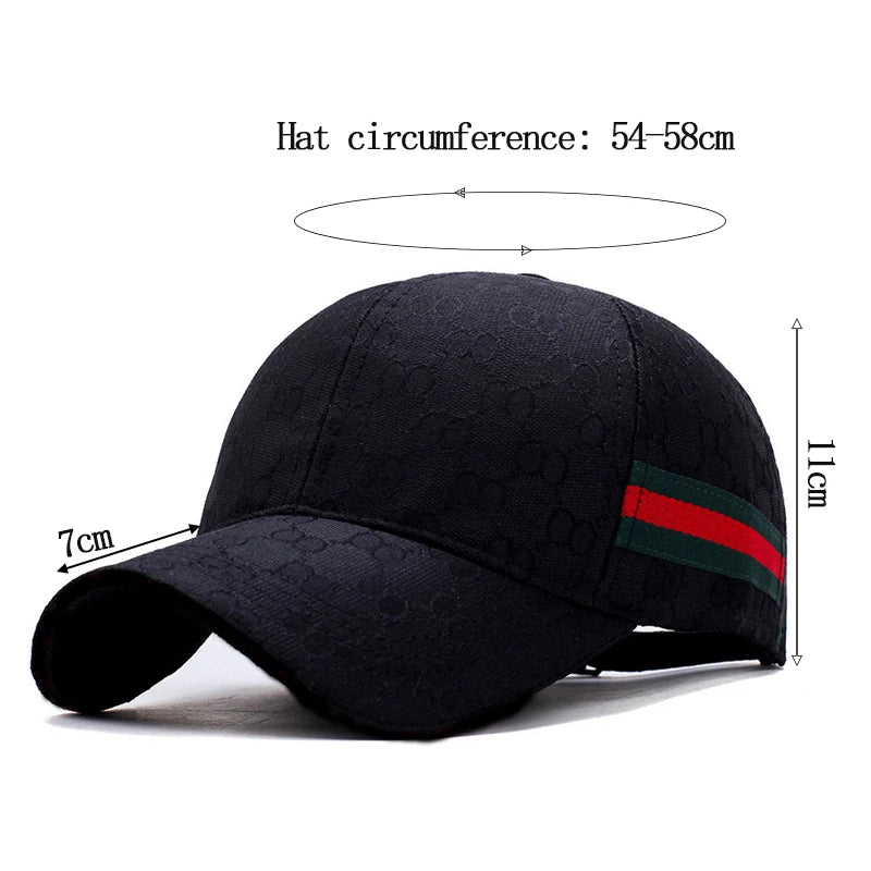 Cotton Twill Adjustable Luxury Baseball Caps