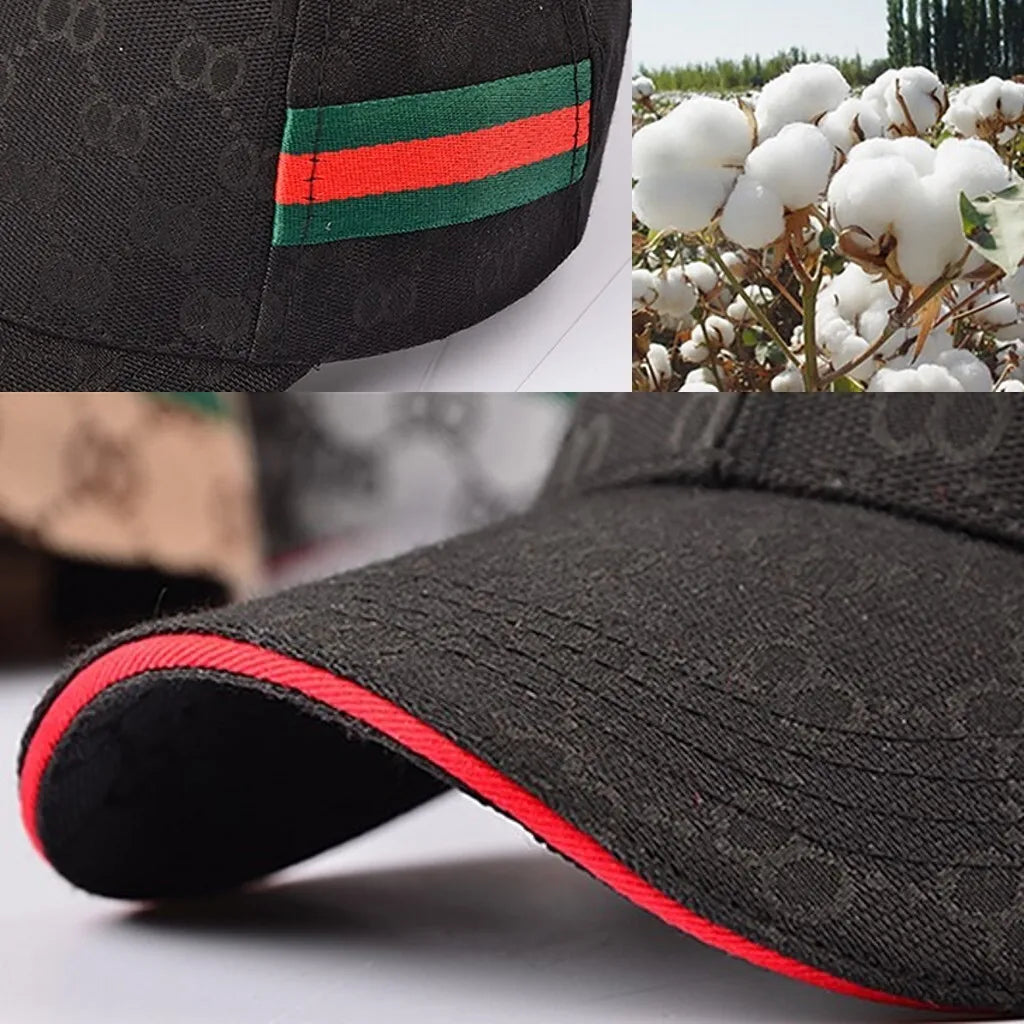 Cotton Twill Adjustable Luxury Baseball Caps