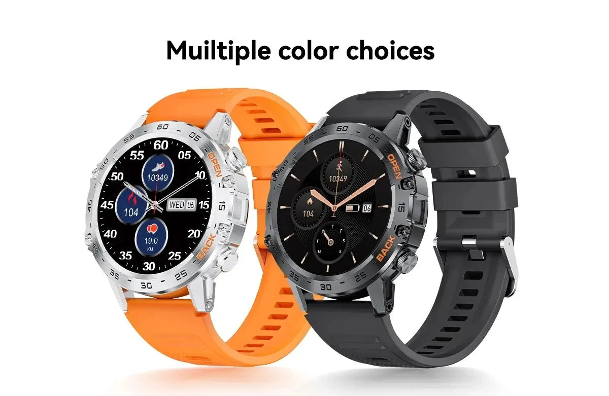 LIGE Smart Watch Men's Outdoor Sport Fitness Heart Rate Health Monitoring Smartwatch