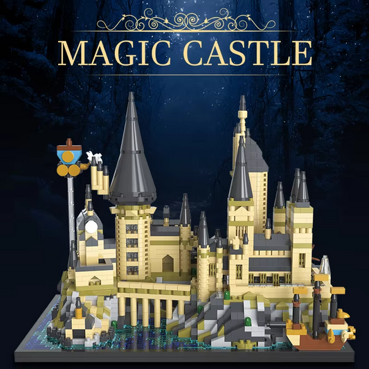 Magic World 2700+pcs Harry Potter Castle Kids/Adults Building Bricks Model