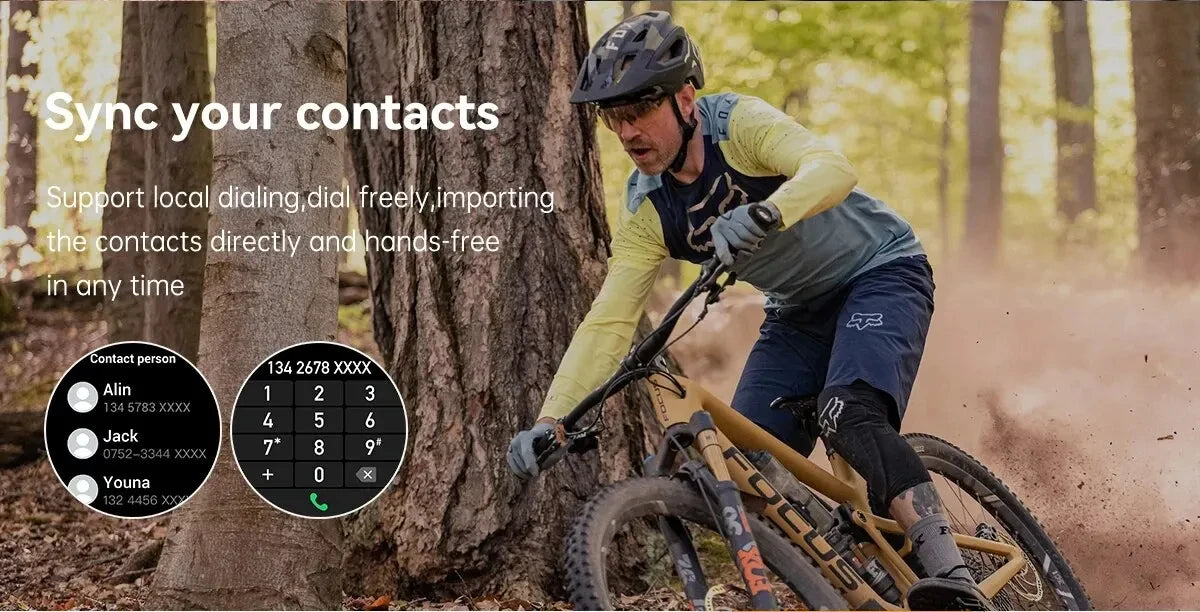 LIGE Smart Watch Men's Outdoor Sport Fitness Heart Rate Health Monitoring Smartwatch