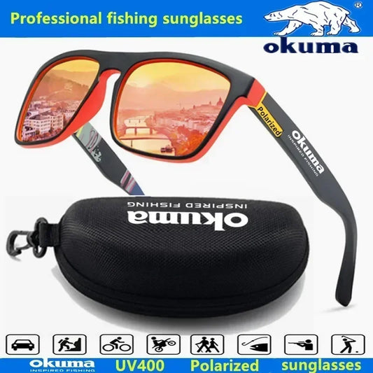 Okuma Polarized Sunglasses Unisex Shades Retro Professional Fishing Driving