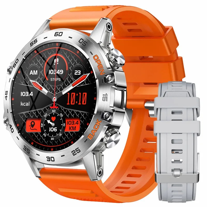 LIGE Smart Watch Men's Outdoor Sport Fitness Heart Rate Health Monitoring Smartwatch